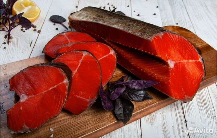 Рыба: балык Нерка холодного копчения