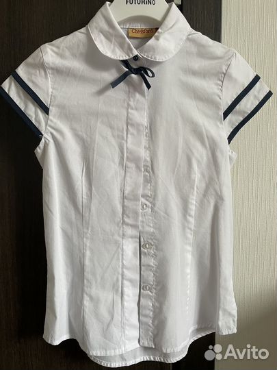 Блузка школьная 128