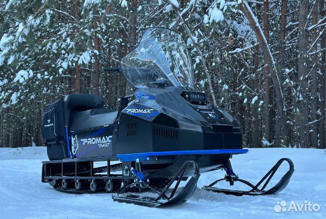 Снегоход promax yakut 500 long 2.0 4T 20 black