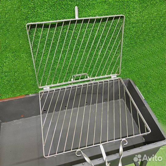 Решетка гриль барбекю для шашлыка нержавейка