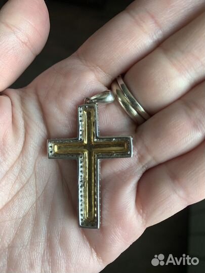 Крест золотой