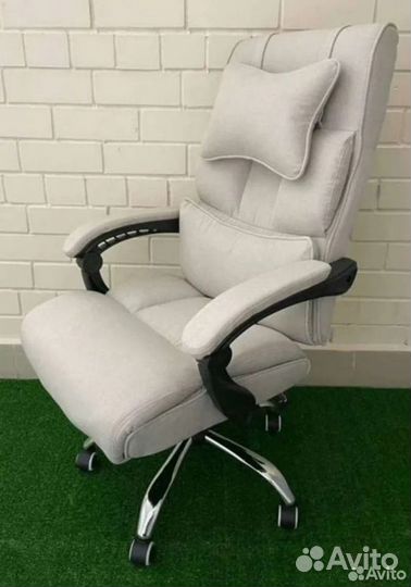 Компьютерное игровое кресло геймерское с массажем