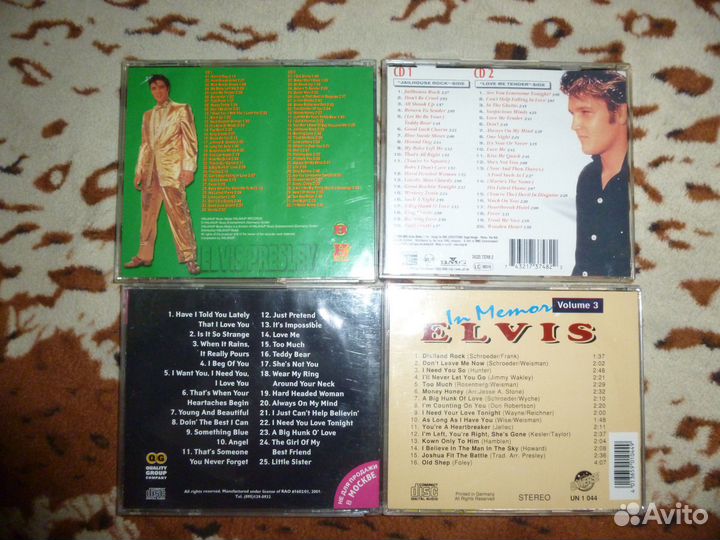 Сd диски Элвис Пресли Elvis Presley
