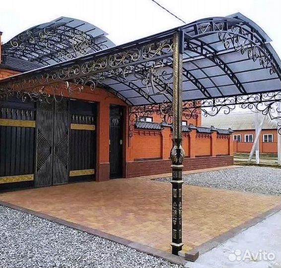 Кованные навесы