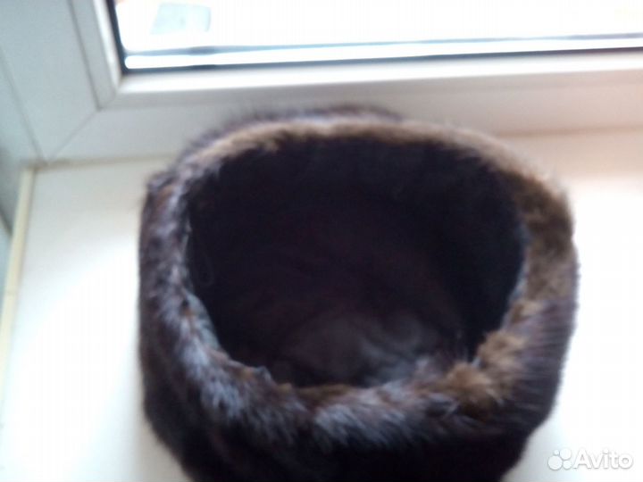 Шапка норковая женская
