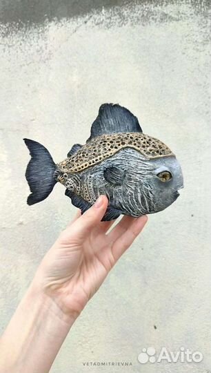Фэнтезийная рыбка украшение для интерьера