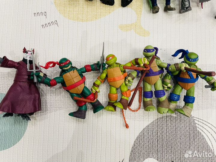 Набор фигурок Черепашка-ниндзя (5 фигурок)