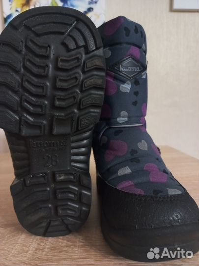 Сапоги зимние для девочки 28 размер