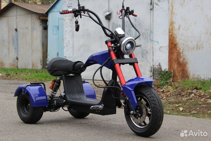 Электрический трайк Quick Bear X6 Trike Chopper
