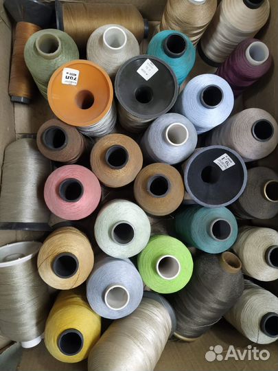 Нитки швейные бабины