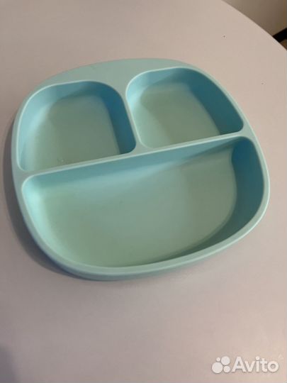 Силиконовая тарелка секционная