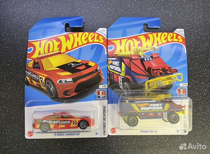 Машинки Hot Wheels Серия HW First Response