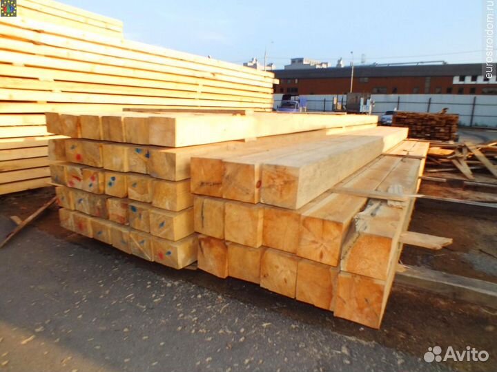 Брус из сосны 140х140х6000мм, камерная сушка