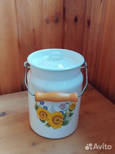 Эмалированный бидон 3 л