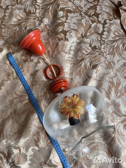 Светильник подвесной СССР винтаж DIY