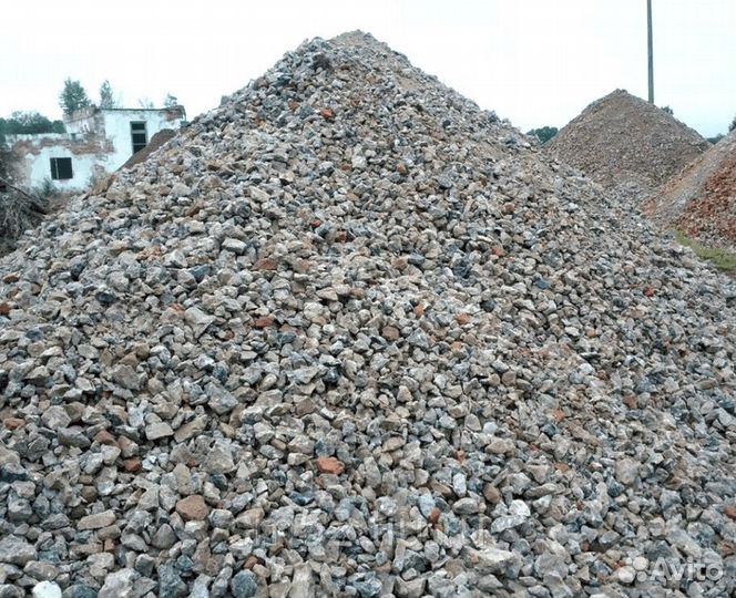 Щебень вторичный