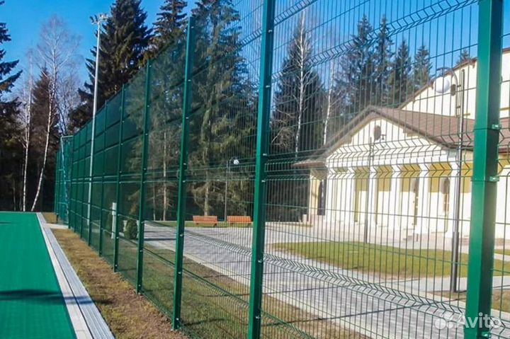 Забор из 3D сетки под ключ быстро