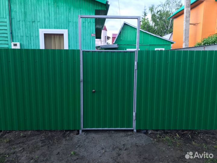 Заборы из профнастила под ключ
