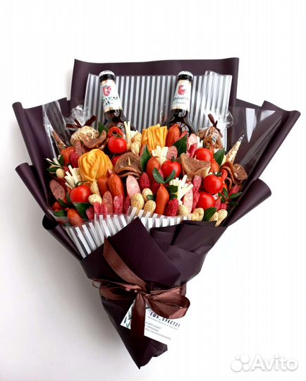 Мужской букет съедобный