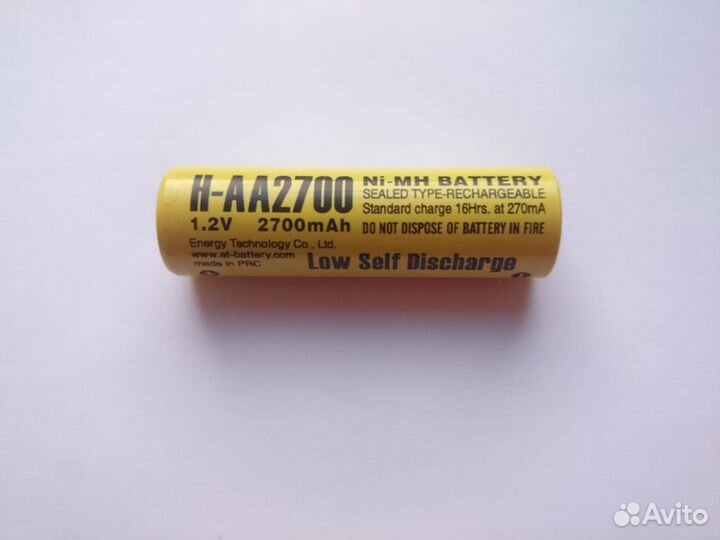 Аккумулятор H-AA2700LSD