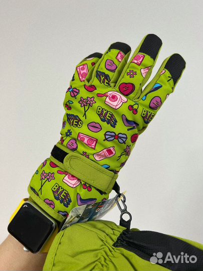 Дизайнерские перчатки 5-7 лет