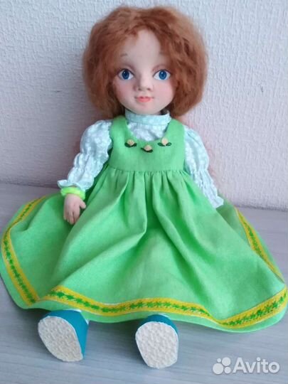 Кукла текстильная