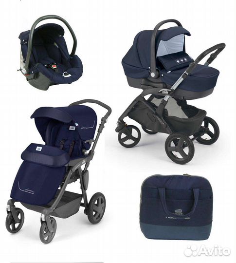 Детские коляски 3 в 1 cam