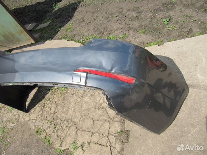 Задний бампер Skoda Octavia A7 аварийный