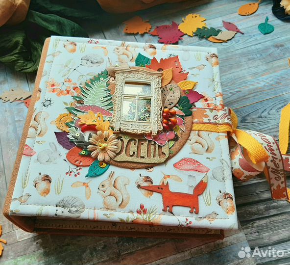 Альбом для фотографий ручной работы