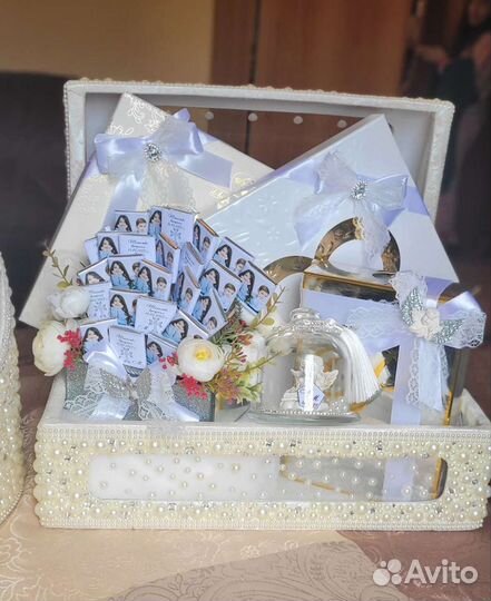Крестильный набор новый