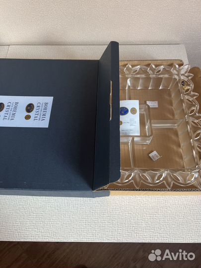 Менажница 5-х секционная Богемия новая