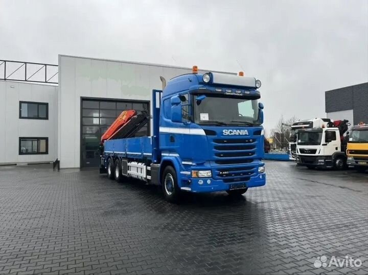 Scania R-series с КМУ, 2016