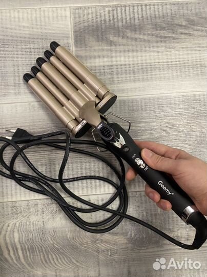 Плойка пятиволновая Geemy 2933