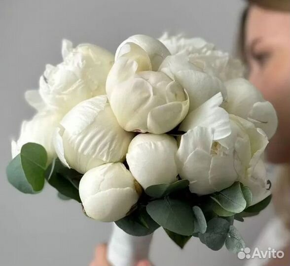 Пионы букет