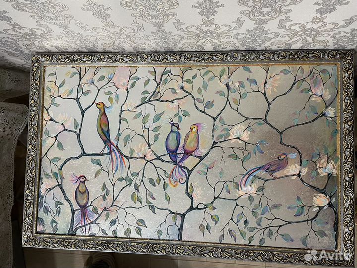 Картина холст акрил