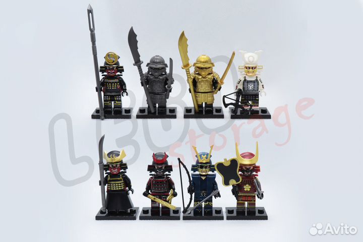 Lego Минифигурка Японский Самурай Japanese Samurai