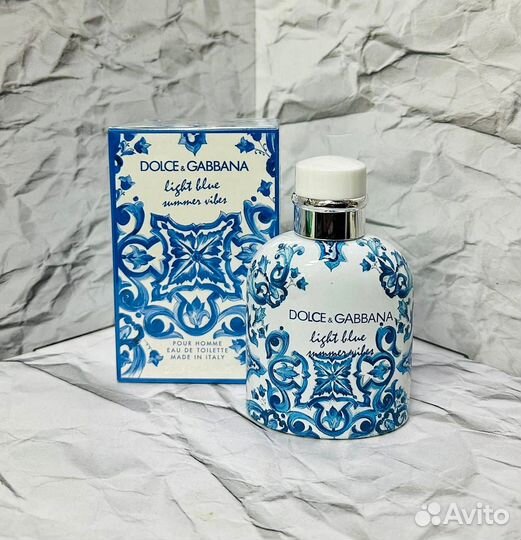 Духи мужские Light Blue Summer Vibes D&G 125мл