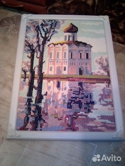 Картина вышивка 