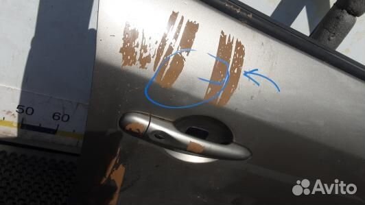 Дверь передняя правая renault megane 3 (HUK21E201)