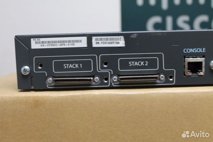 Cisco WS-C3750-48TS-S L3 коммутатор