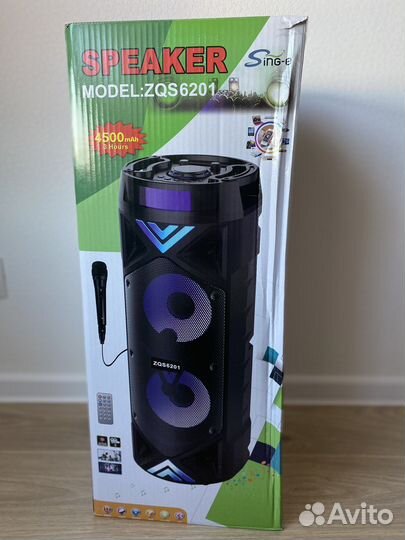 Колонка BT speaker ZQS-6201