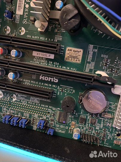 Серверная материнская плата Supermicro X11SSL-F