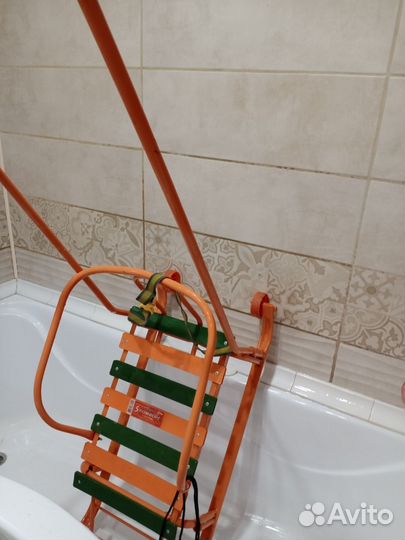 Детские санки с колесами