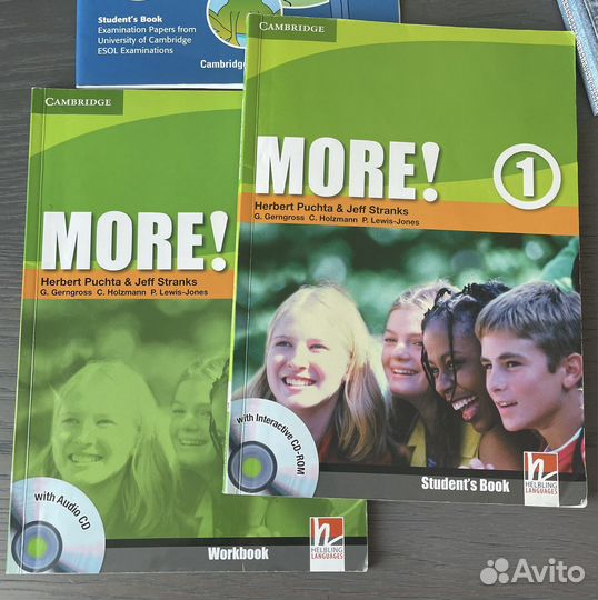 Учебники английского more 1 playway to english