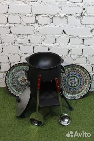 Чугунный казан 16 литров