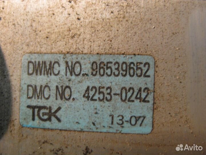 Испаритель кондиционера Шевроле Авео