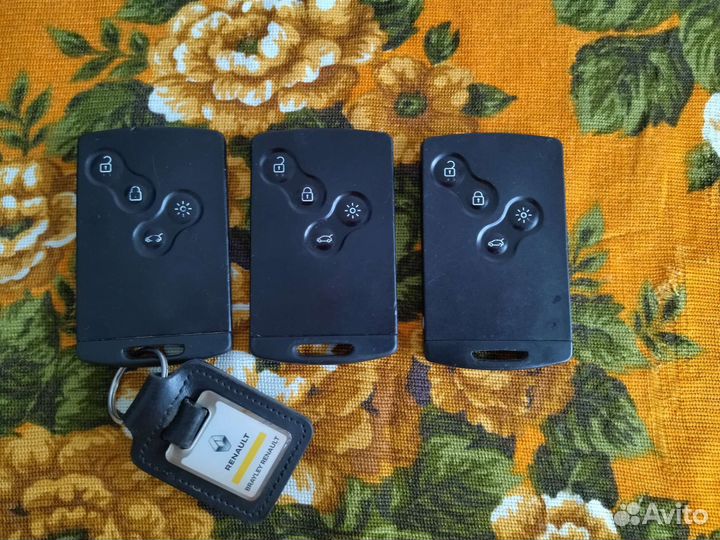 Ключ-карта renault megane scenic 3 Original