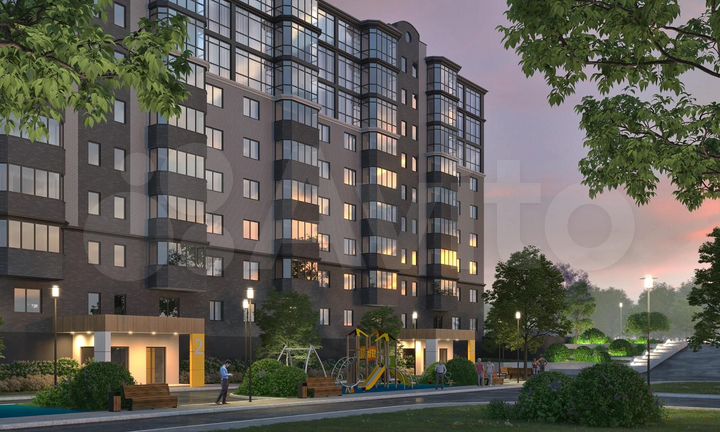 3-к. квартира, 90,5 м², 2/9 эт.