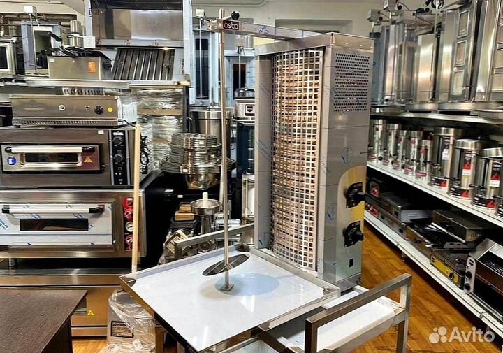 Гриль для шаурмы спиральный