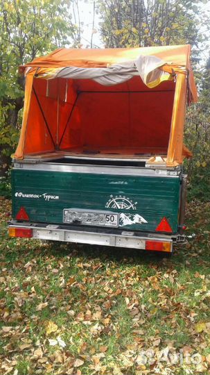 Палатка на прицеп. Палатка на крышу